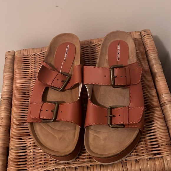 Free People x Intentionally Cooper-2 Platform Sandal size 9.5-10 NEW - Picture 9 of 14